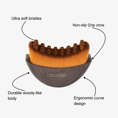 OreaSkin Lymphatic Contour Face Brush