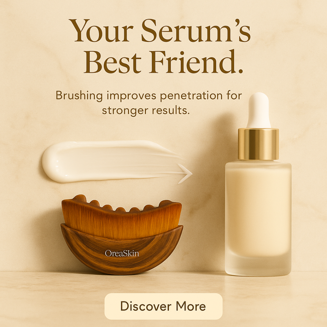 OreaSkin Lymphatic Contour Face Brush